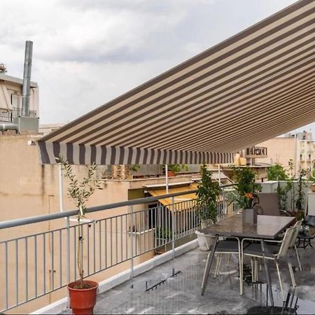 Artistic Apt In Vibrant Gazi With Large Terrace By Ghh Athena Bagian luar foto